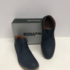 Bonafini ankle boot suede blue casual shoes